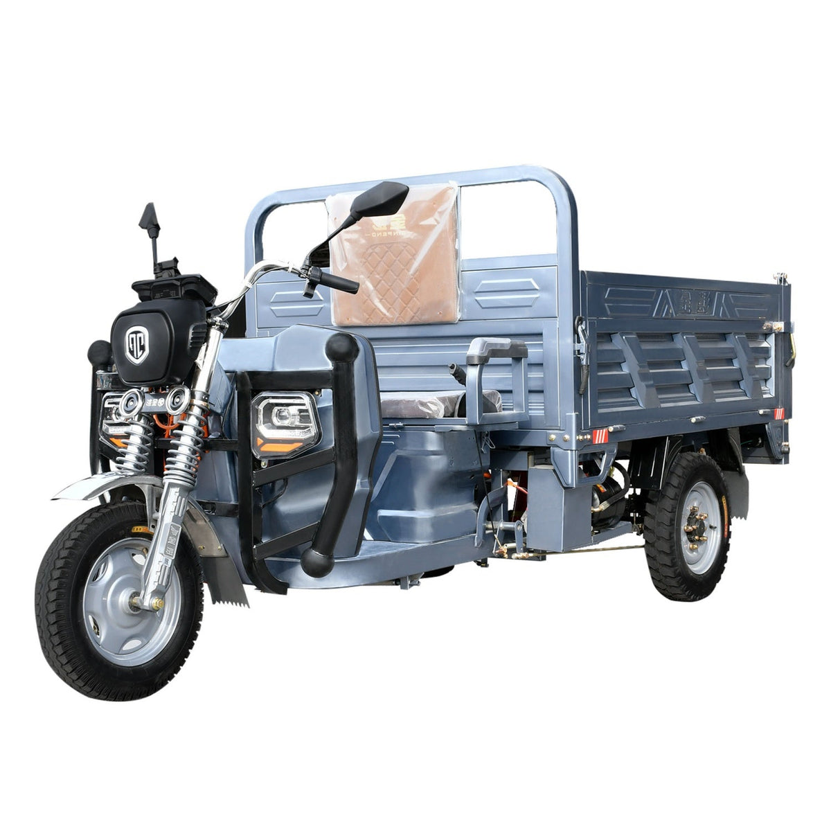 Chery Industrial 1500W Electric Cargo Tricycle Truck with Hydraulic Dump for Easy Unloading - JINETHK180Z