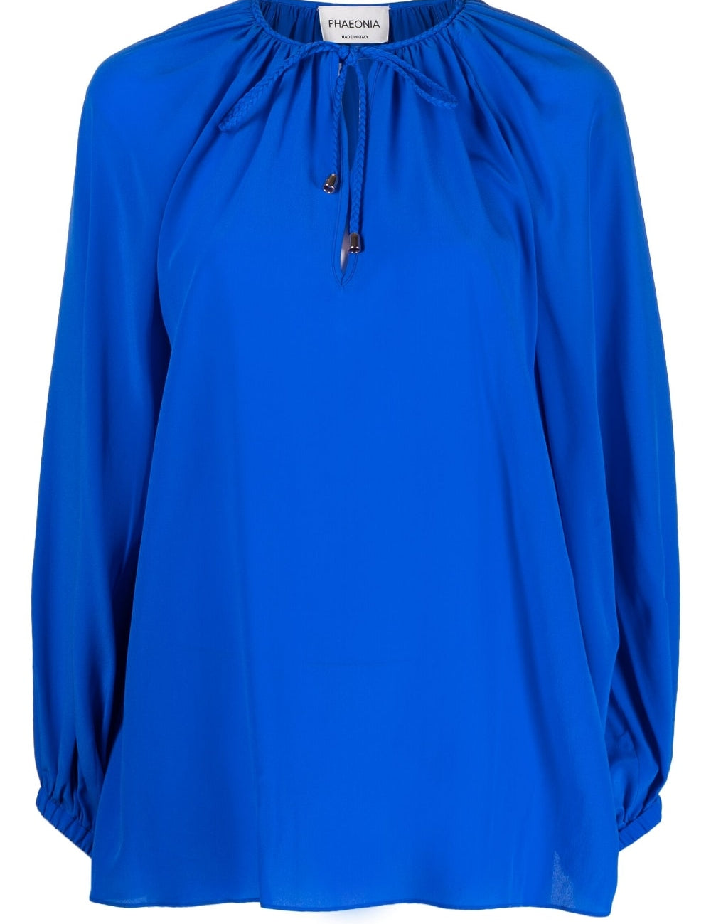 Phaeonia FAQ: The Silk Self‑Tie Blouse, Decoded