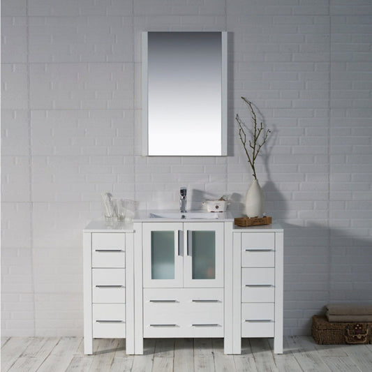 Blossom Sydney 48 Inch Bathroom Vanity with Side Cabinet - V8001 48S 01