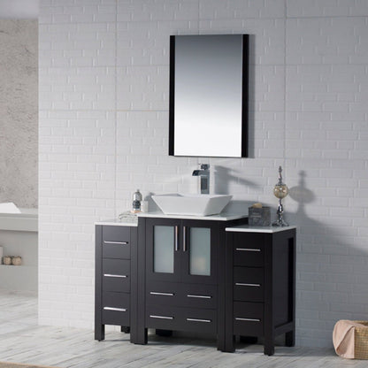 Blossom Sydney 48 Inch Bathroom Vanity with Side Cabinet - V8001 48S 01