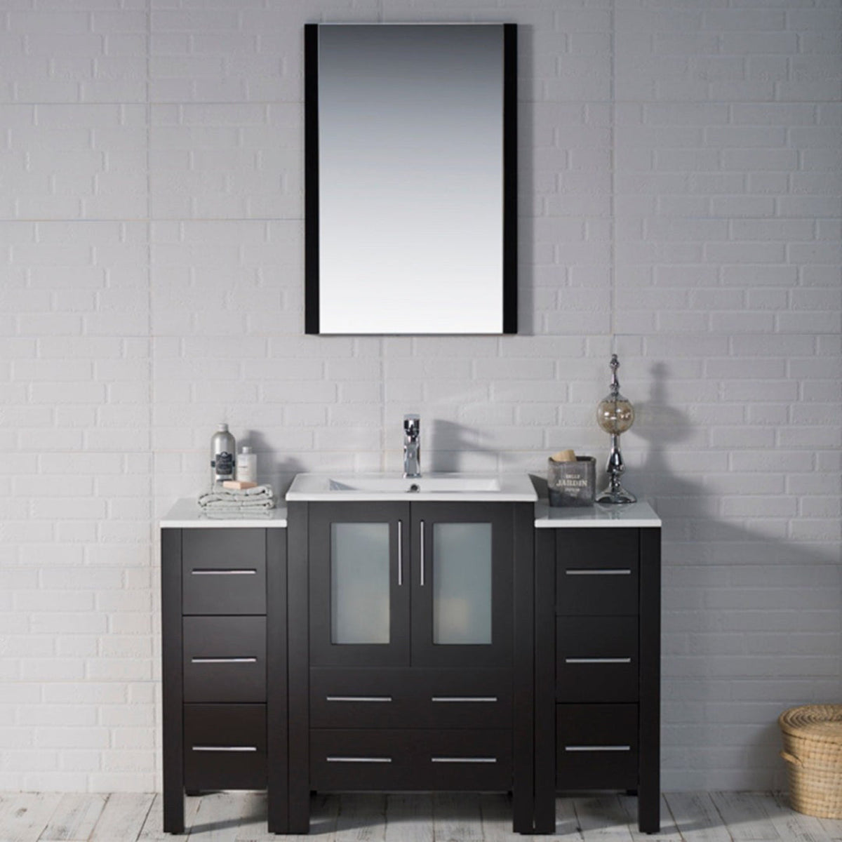 Blossom Sydney 48 Inch Bathroom Vanity with Side Cabinet - V8001 48S 01