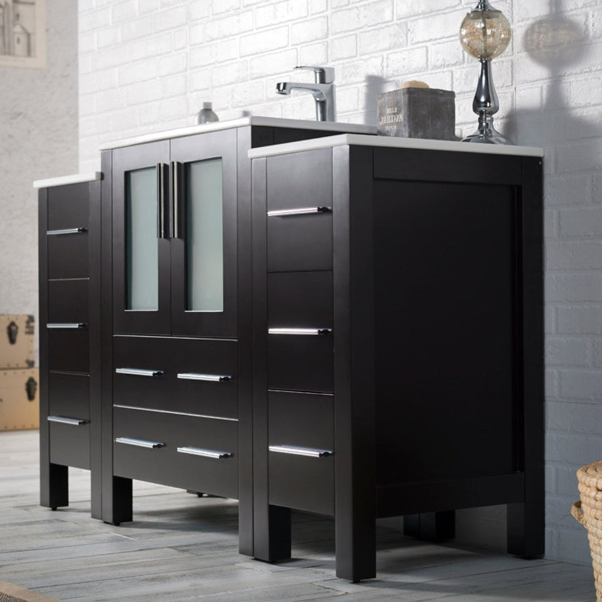 Blossom Sydney 48 Inch Bathroom Vanity with Side Cabinet - V8001 48S 01