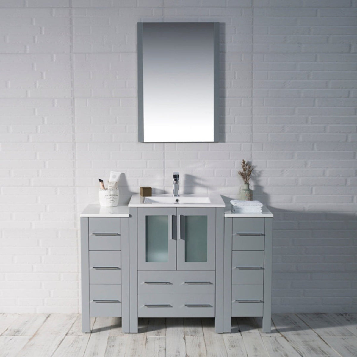 Blossom Sydney 48 Inch Bathroom Vanity with Side Cabinet - V8001 48S 01