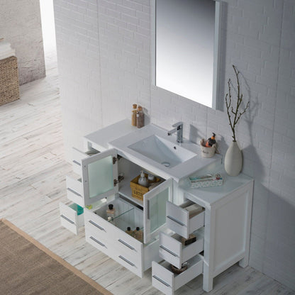 Blossom Sydney 54 Inch Bathroom Vanity with Side Cabinet - V8001 54 01