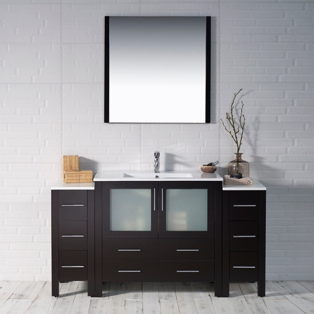 Blossom Sydney 60 Inch Bathroom Vanity with Side Cabinet - V8001 60S 01