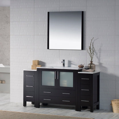 Blossom Sydney 60 Inch Bathroom Vanity with Side Cabinet - V8001 60S 01