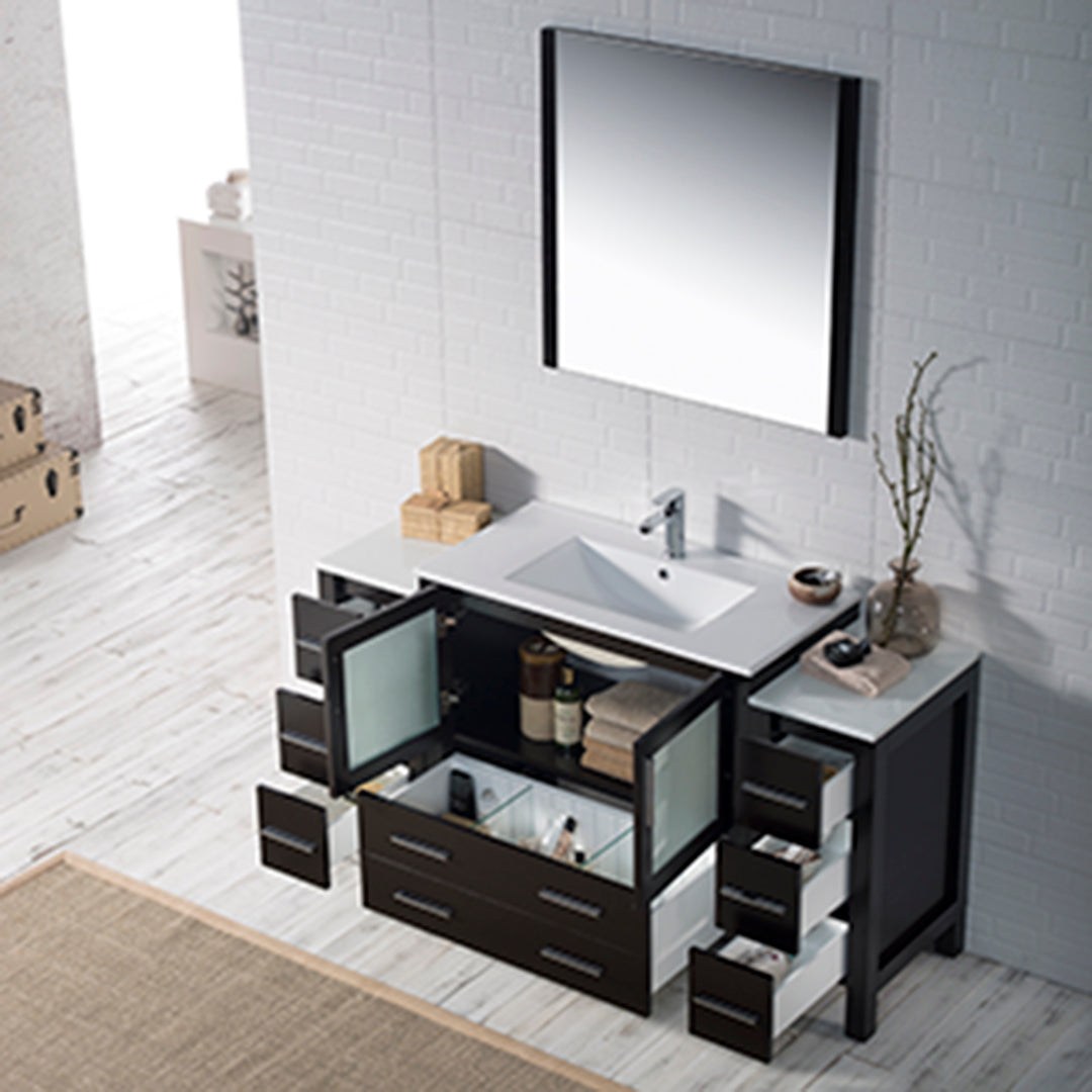Blossom Sydney 60 Inch Bathroom Vanity with Side Cabinet - V8001 60S 01