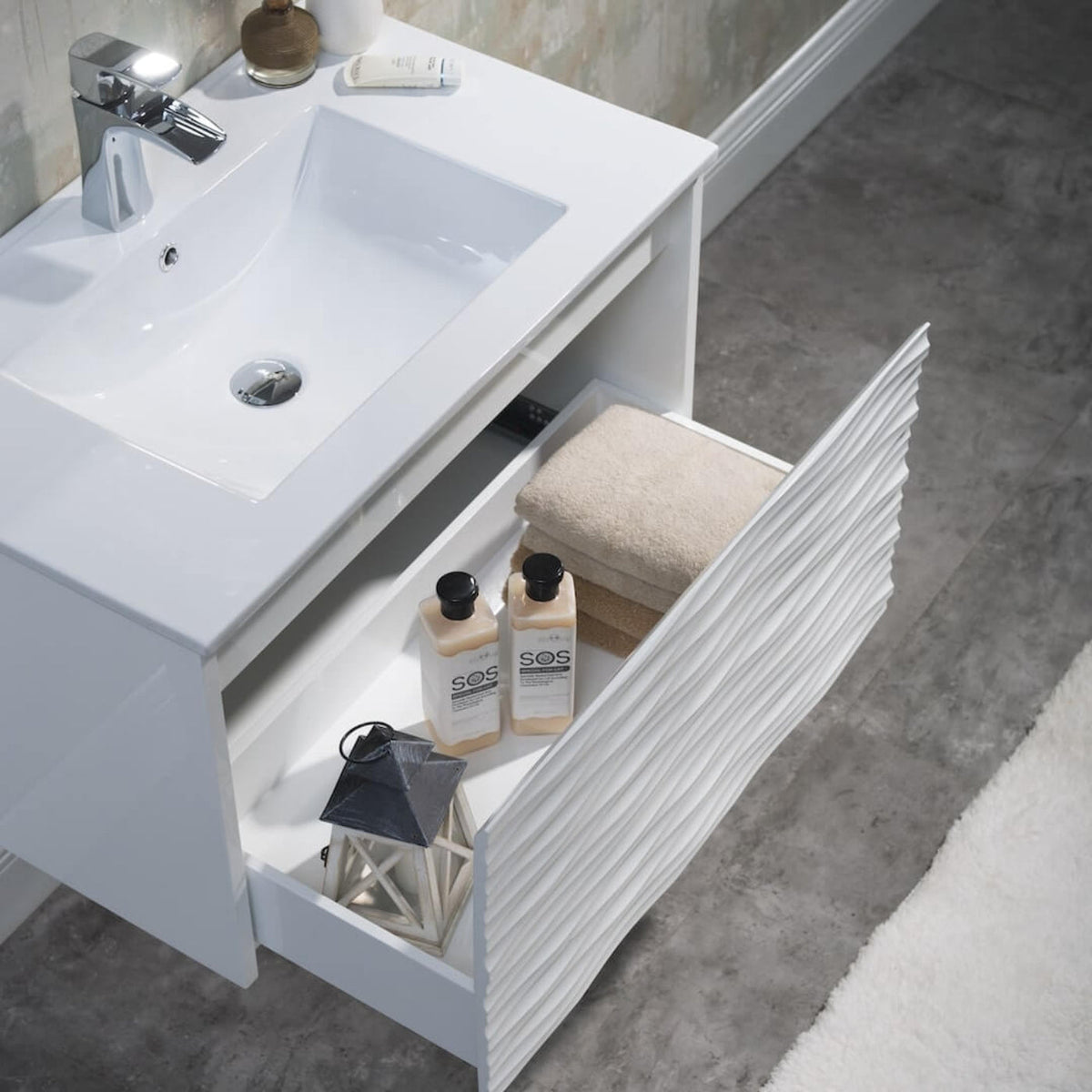 Blossom Paris 30 Inch Bathroom Vanity - V8008 30 01