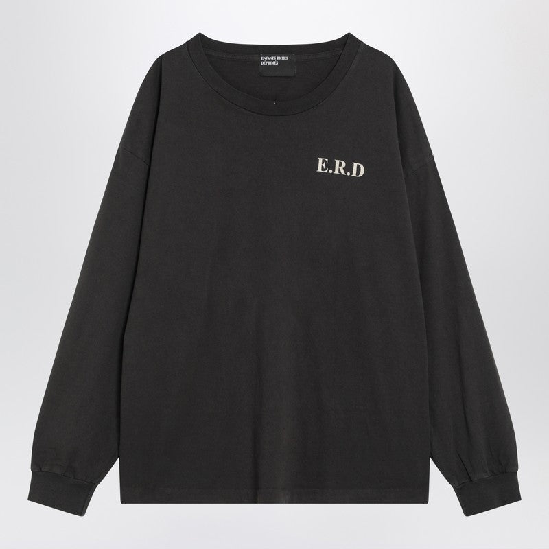 Enfants Riches Déprimés vintage-effect black T-shirt