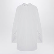 Dries Van Noten White popeline turtleneck shirt