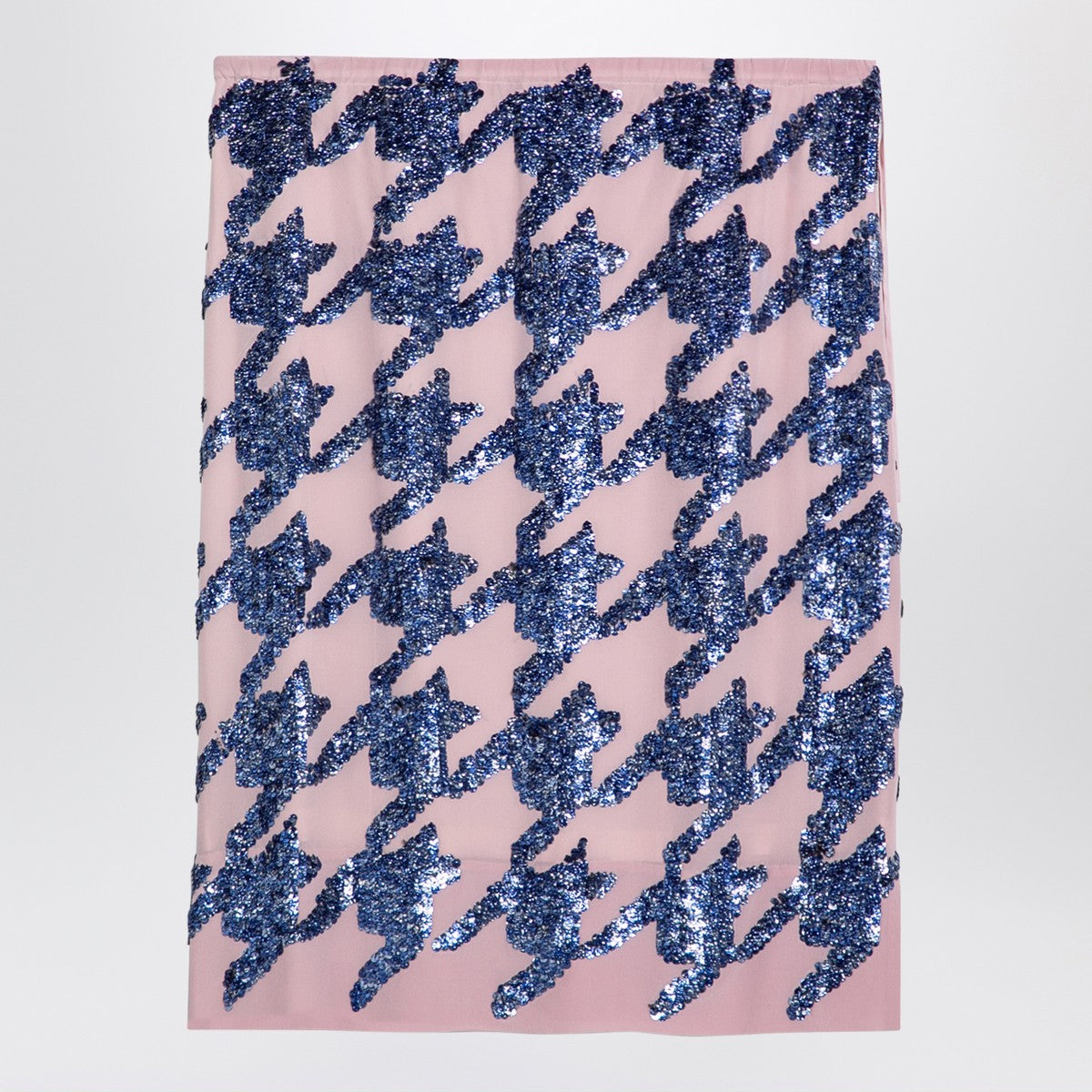 Dries Van Noten Pink silk sequin skirt