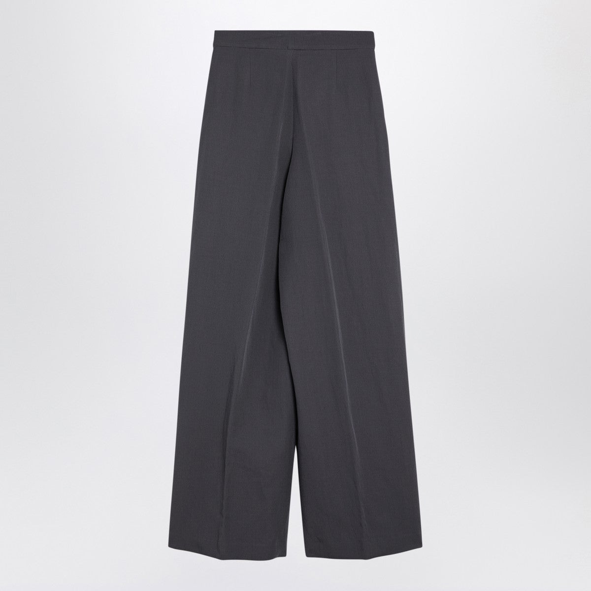 Dries Van Noten Taupe wool-blend wide trousers