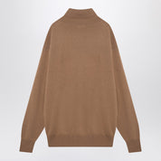 Dries Van Noten Beige cashmere turtleneck jumper