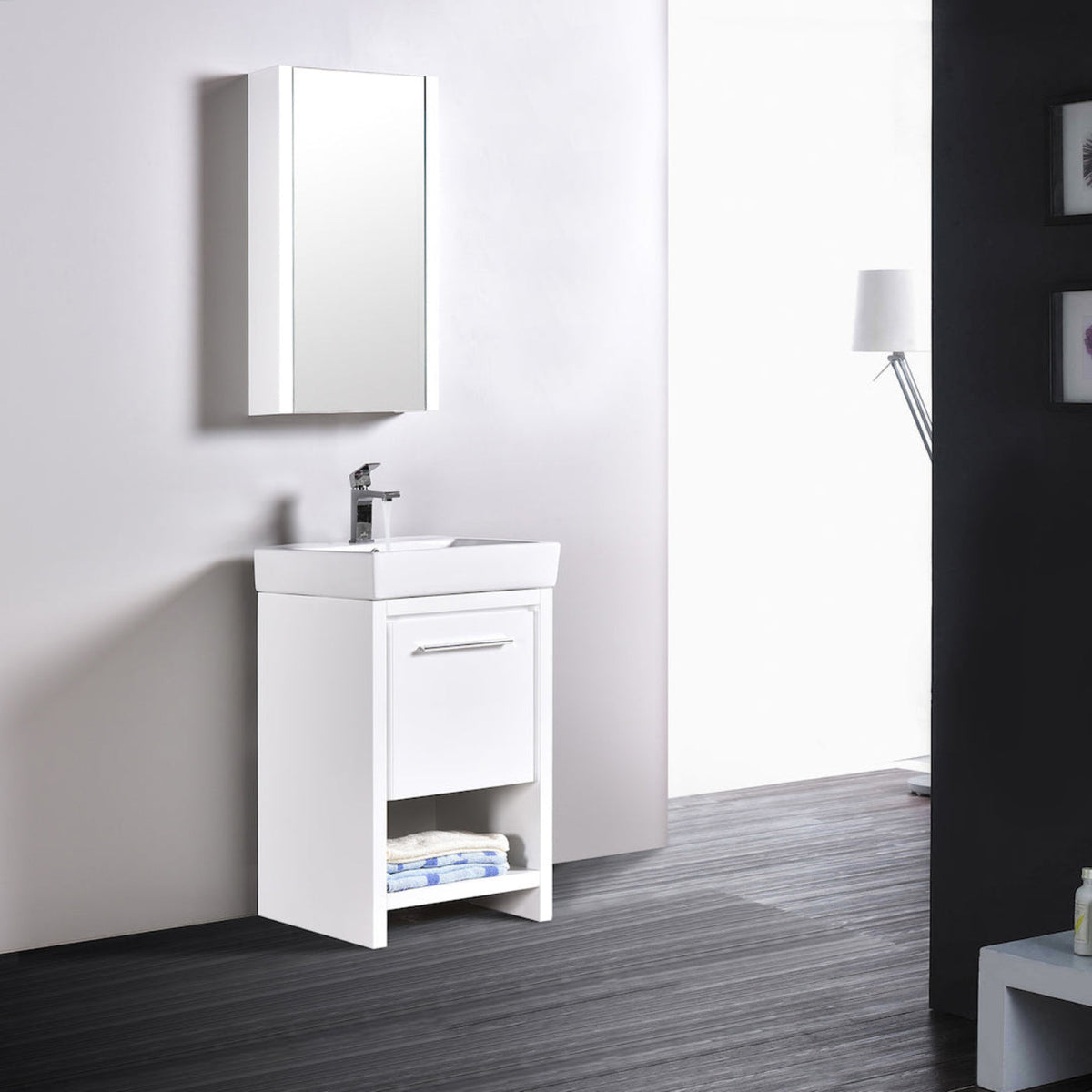 Blossom Milan 20 Inch Bathroom Vanity - V8014 20 01