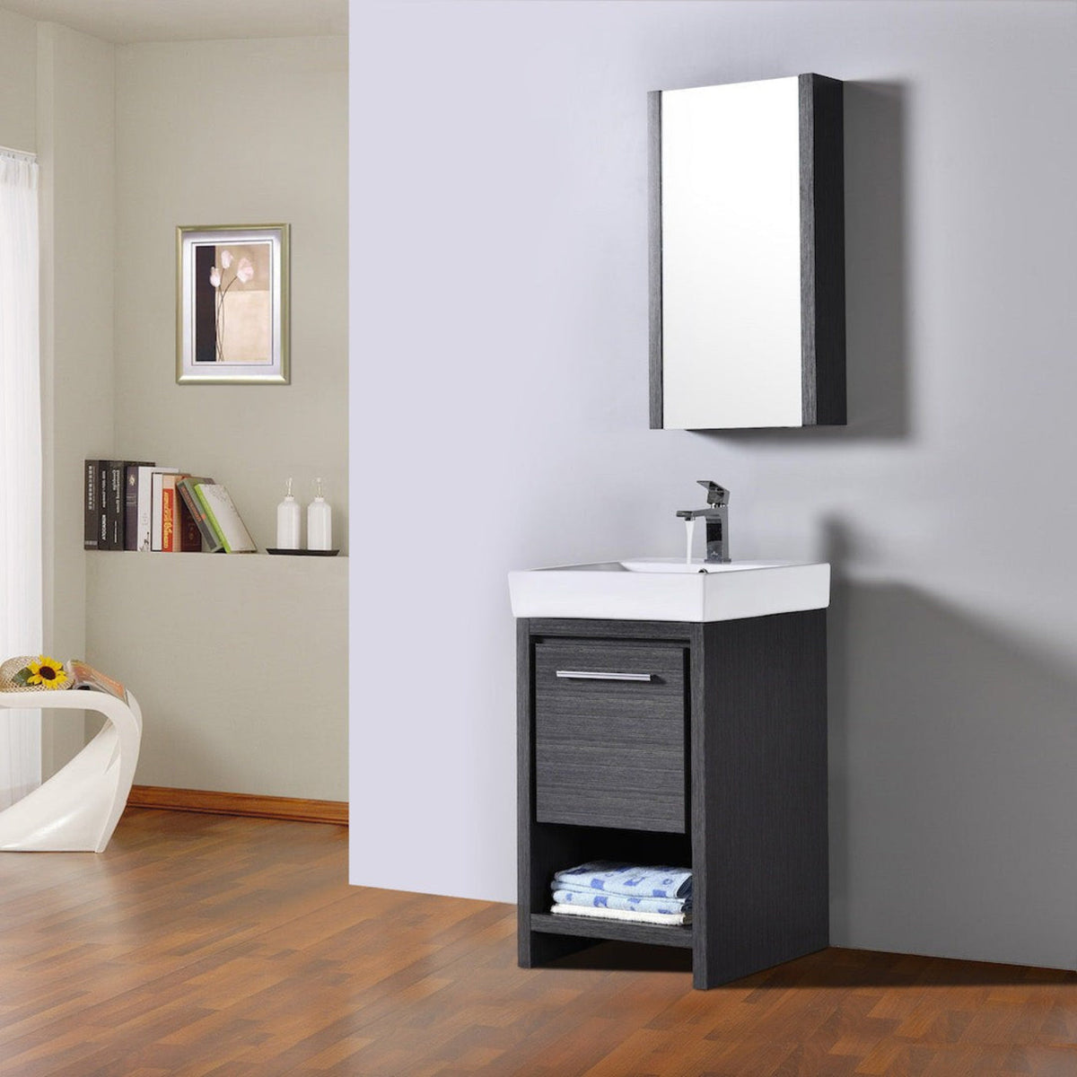 Blossom Milan 20 Inch Bathroom Vanity - V8014 20 01