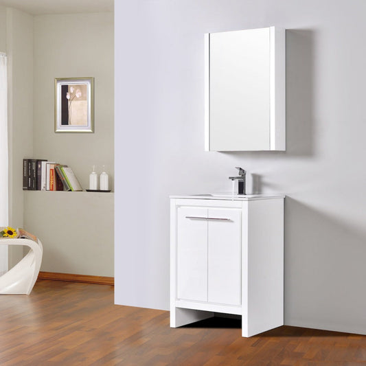 Blossom Milan 24 Inch Bathroom Vanity -V8014 24 01