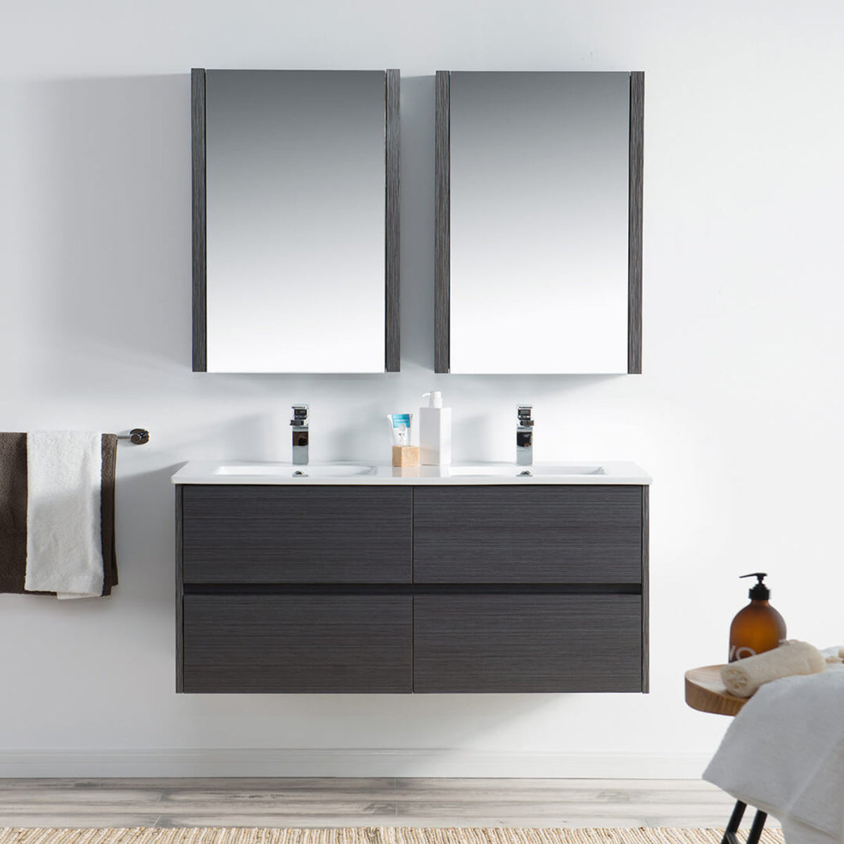 Blossom Valencia 48 Inch Bathroom Double Vanity - V8016 48 01D
