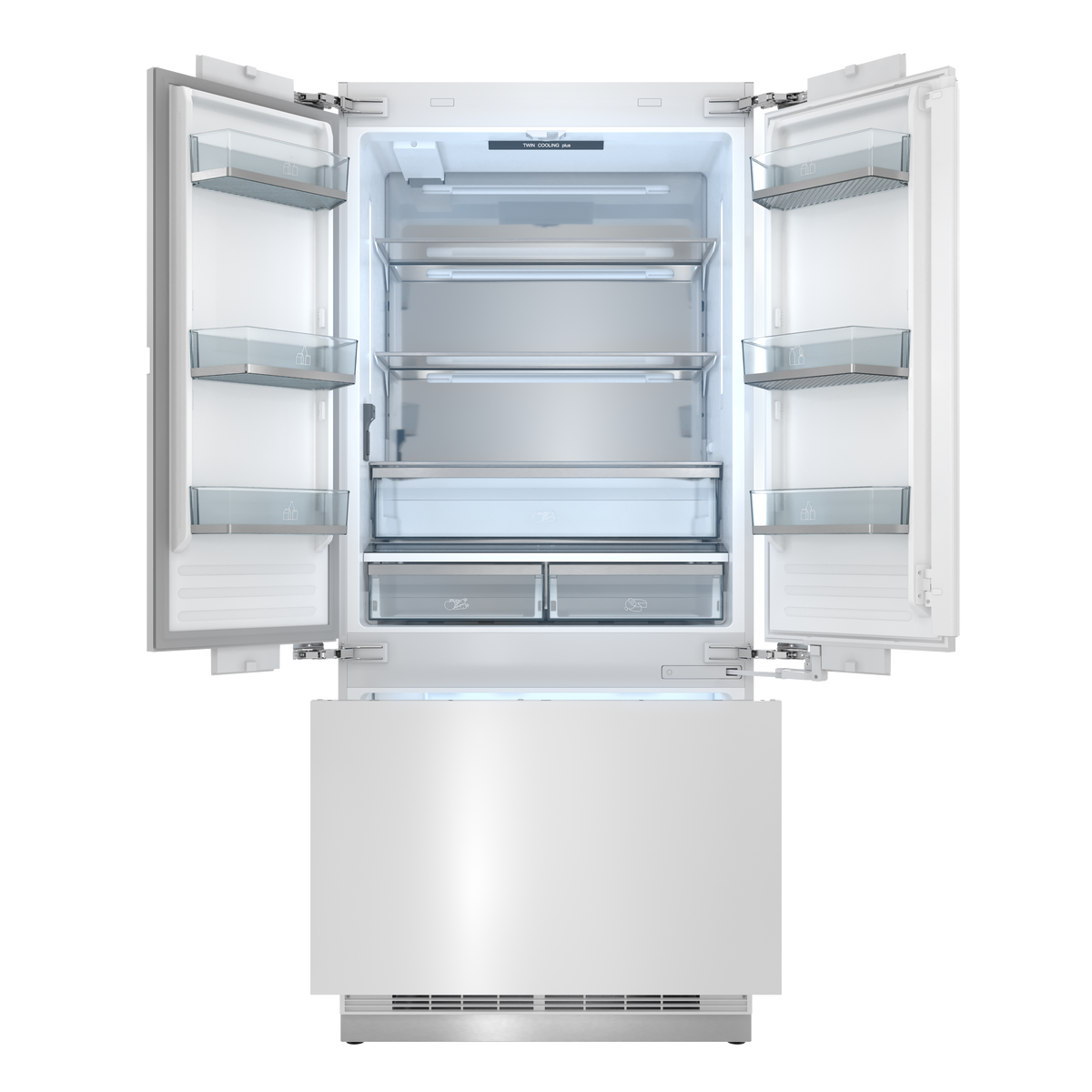 Thor Kitchen 36-inch French Door Built-in Refrigerator, Panel Ready – XRF3619BFP
