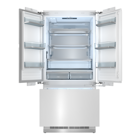 Thor Kitchen 36-inch French Door Built-in Refrigerator, Panel Ready – XRF3619BFP