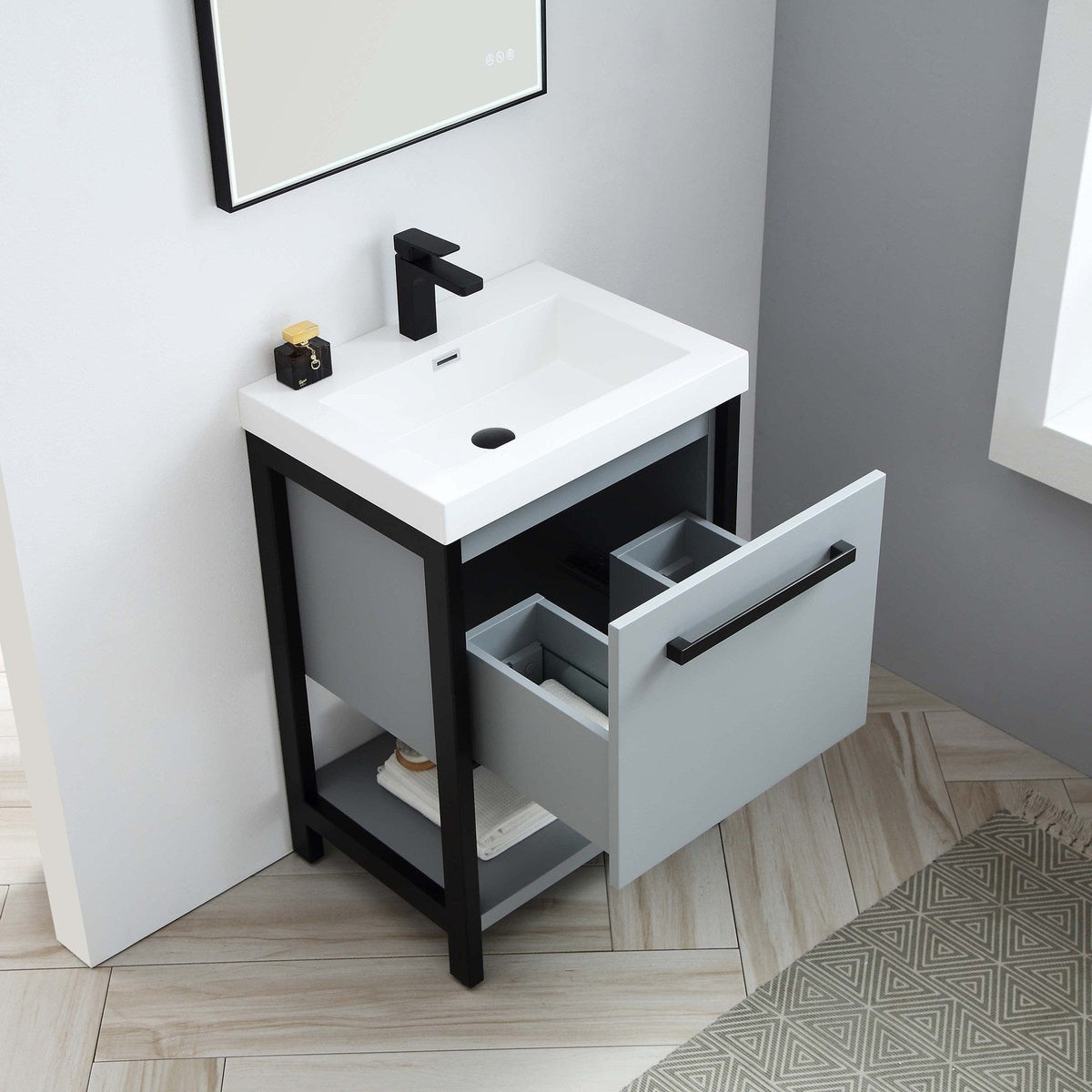 Blossom Bathroom Riga 24 Inch Bathroom Vanity - V8022 24 01