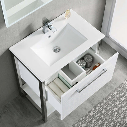 Blossom Riga 30 Inch Bathroom Vanity - V8022 30 01