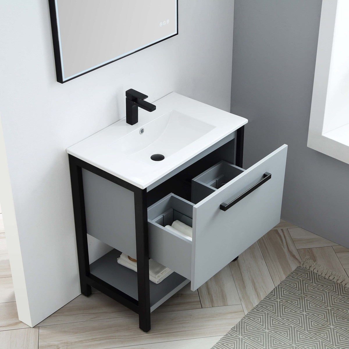 Blossom Riga 30 Inch Bathroom Vanity - V8022 30 01