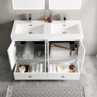 Blossom Lyon 48 Inch Bathroom Vanity – Double Sinks - V8023 48 01D