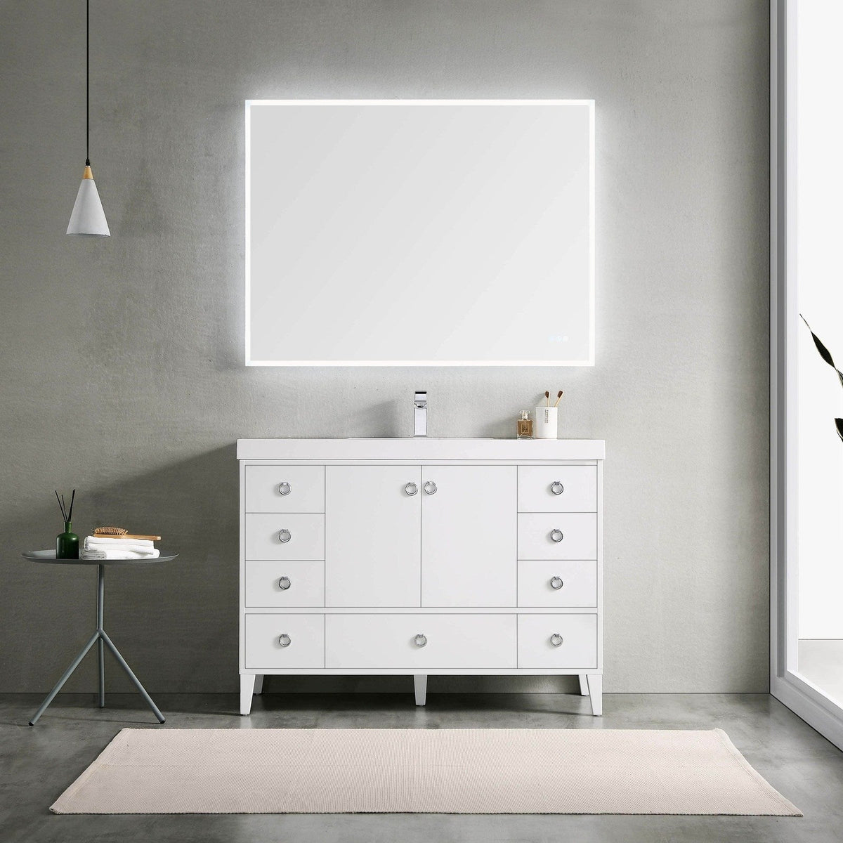 Blossom Lyon 48 Inch Bathroom Vanity – Single Sink - V8023 48 01S