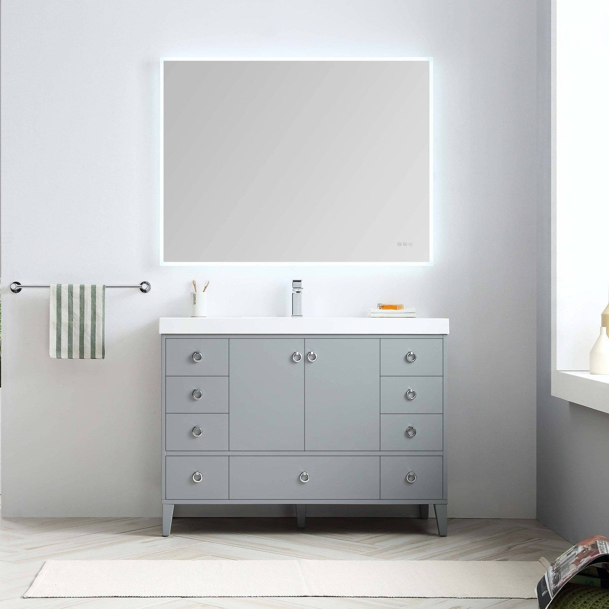 Blossom Lyon 48 Inch Bathroom Vanity – Single Sink - V8023 48 01S