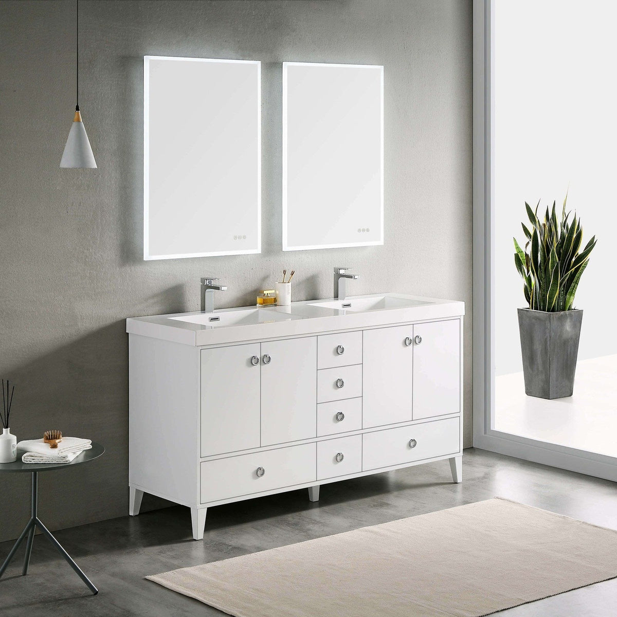 Blossom Lyon 60 Inch Bathroom Vanity - V8023 60 01