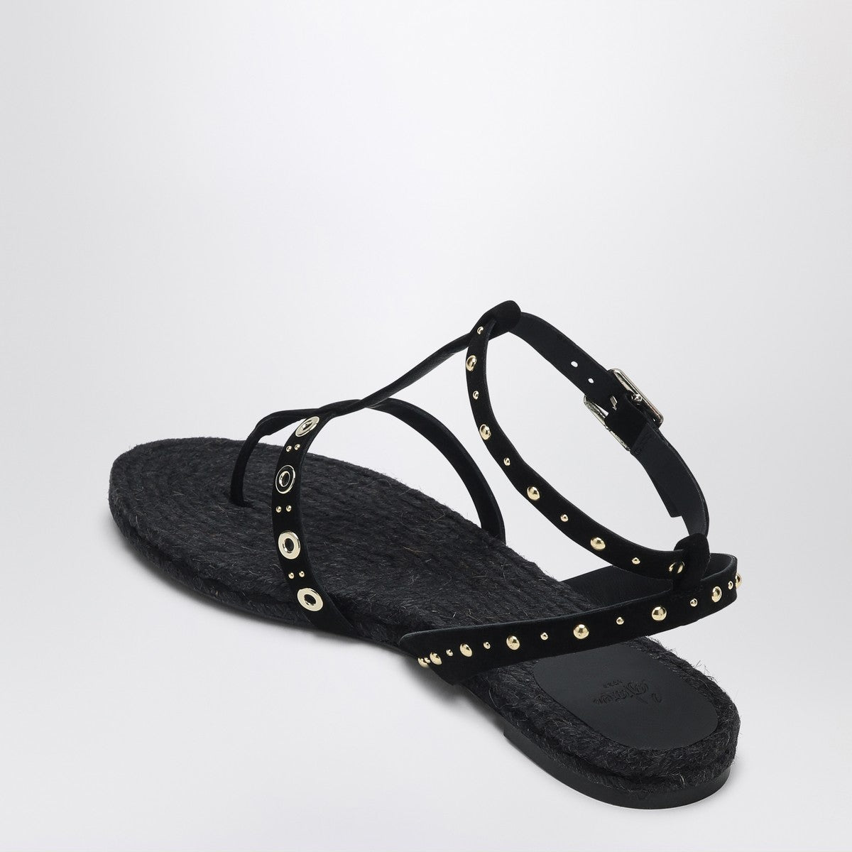 Castañer Pati low-heeled sandal with studs