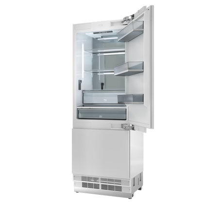 Thor Kitchen 30-inch Built-In Panel-Ready Bottom Mount Refrigerator – XRF3016BBP