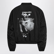 Enfants Riches Déprimés Enfants Video bomber jacket with zip in black