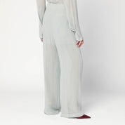 Alberta Ferretti Palazzo pants in ice crêpe