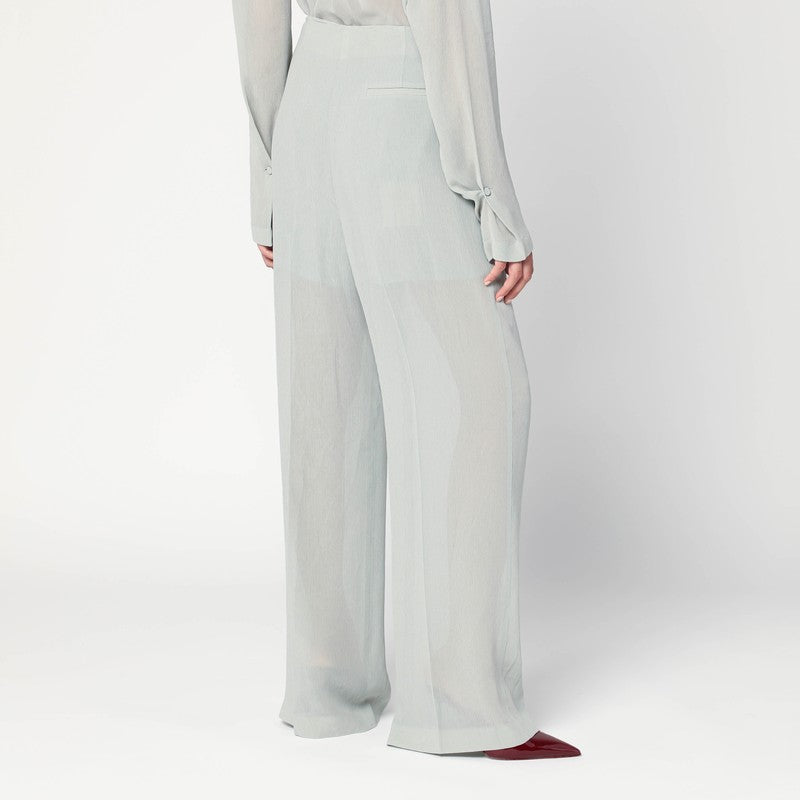 Alberta Ferretti Palazzo pants in ice crêpe