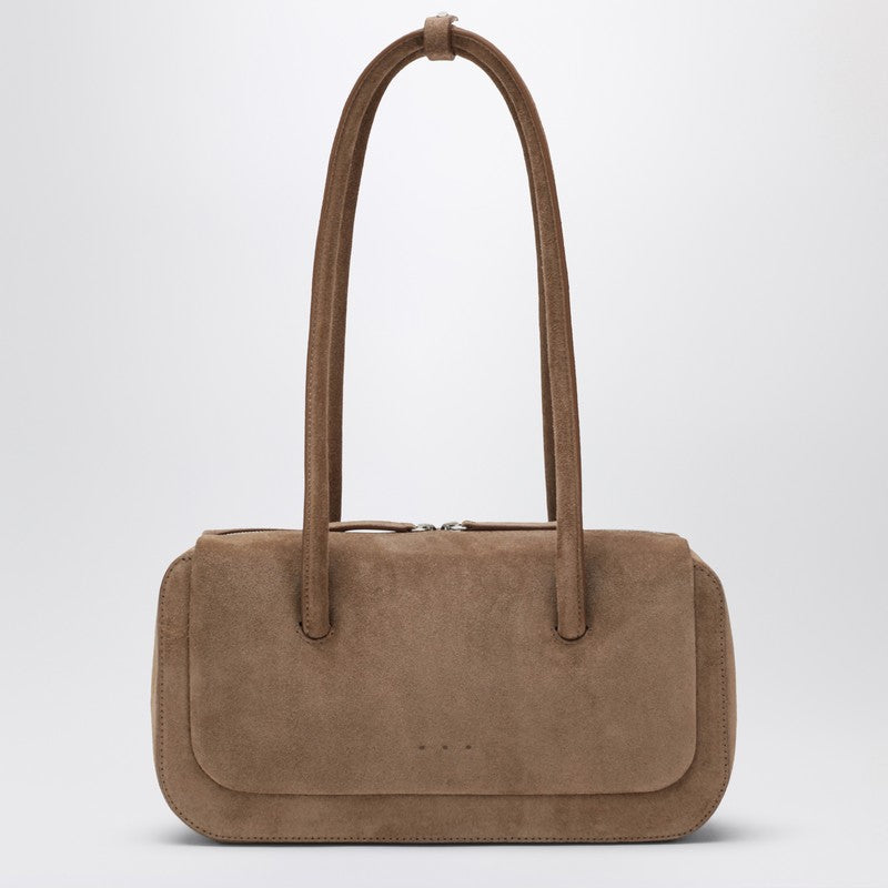 AESTHER EKME Lagun Bowling beige bag in suede