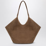 AESTHER EKME Phantom tote in suede beige