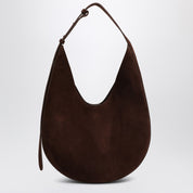 AESTHER EKME Borsa Hobo in suede color cacao