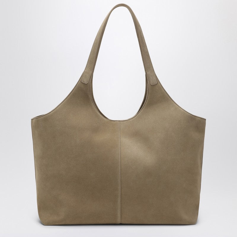 AESTHER EKME Cabas Supple XL Bag in sand-coloured suede