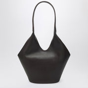 Sac seau AESTHER EKME Phantom en cuir marron