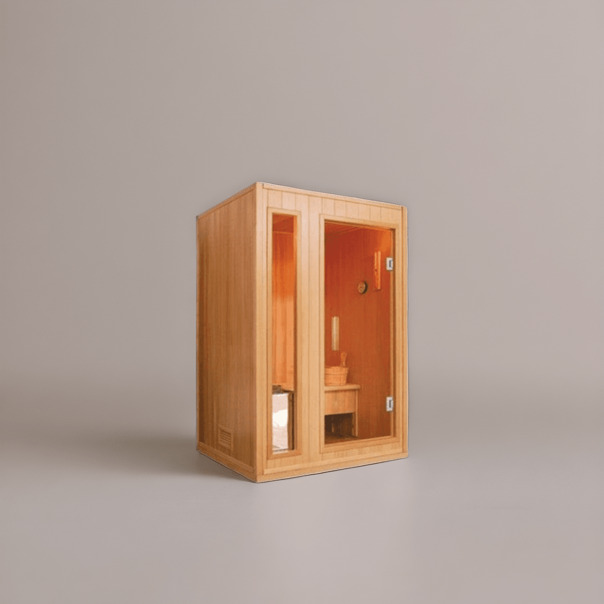 SunRay Baldwin Harvia Indoor 2 Person Traditional Steam Sauna - HL200SN