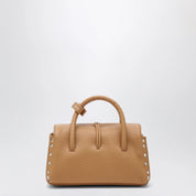 Zanellato Dotta Baby amaretto grained leather bag