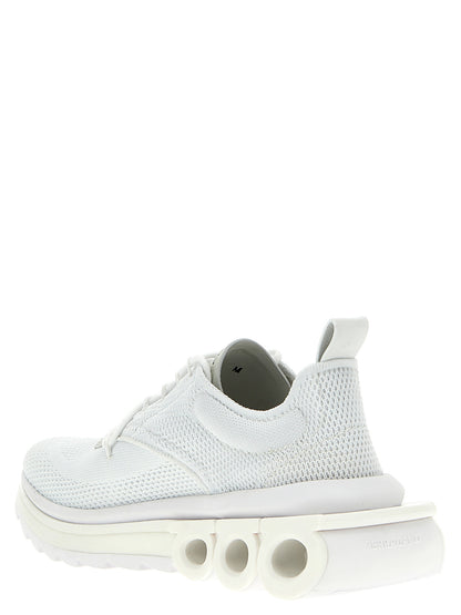 Ferragamo Mina Sneakers — White Women's Sneakers