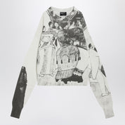 Enfants Riches Déprimés The Ballroom Dance sweater — Black/Ivory