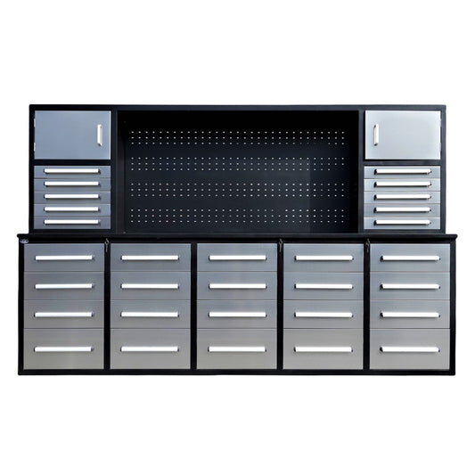 Chery Industrial [BARGAIN] 10' Storage Cabinet with 30 Drawers - A_WW000220