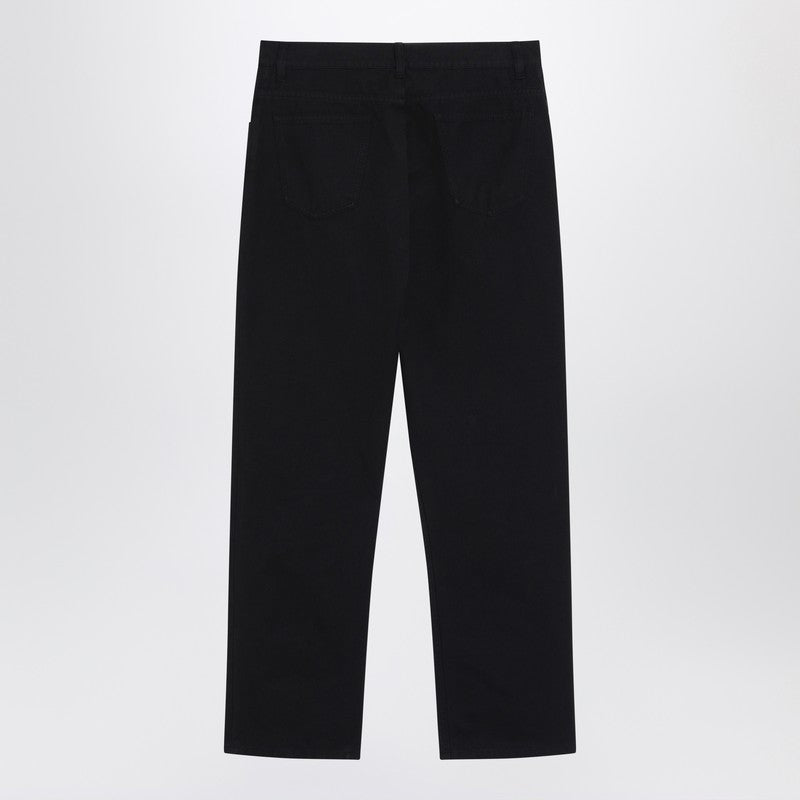 Vaqueros rectos The Row Black Landais