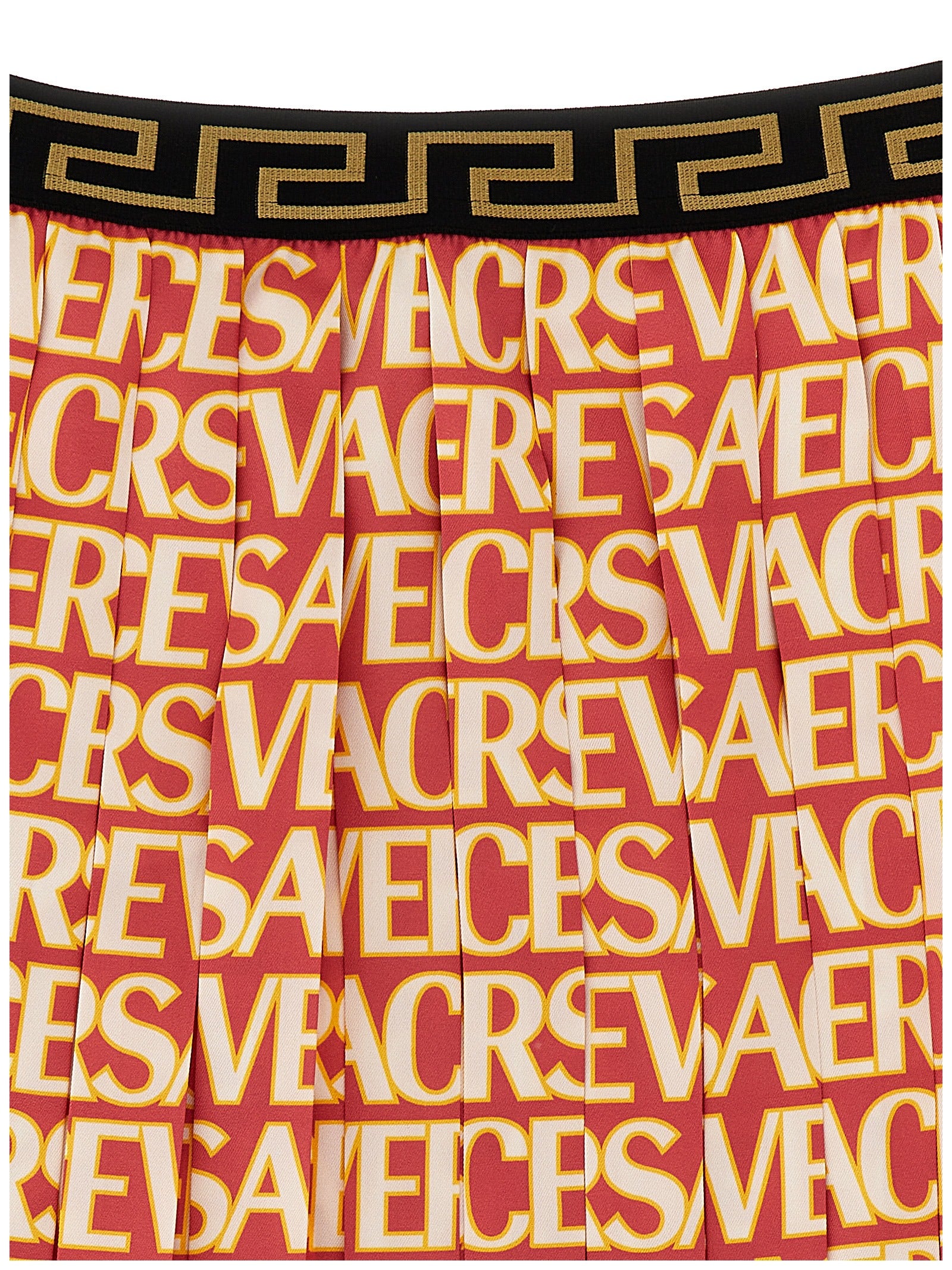 Versace Kids Skirt — La Vacanza Allover Capsule (Fuchsia)