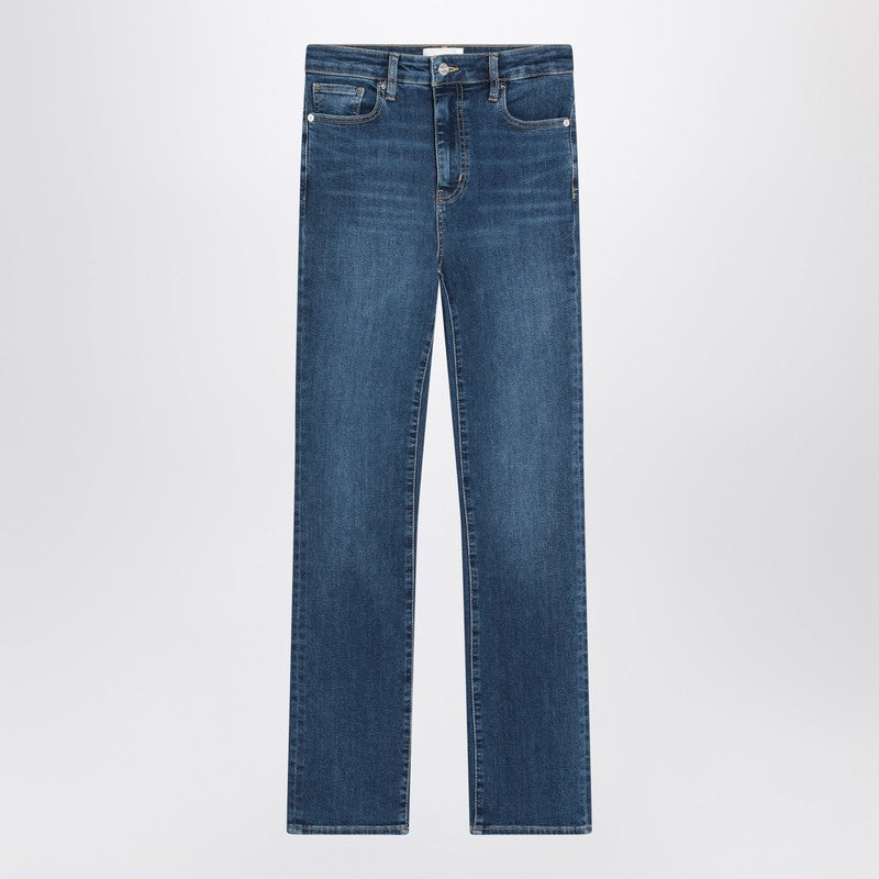 Frame The Pencil blue straight-leg jeans