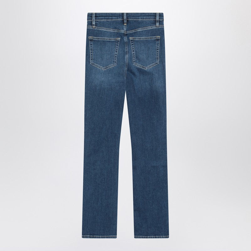 Frame The Pencil blue straight-leg jeans