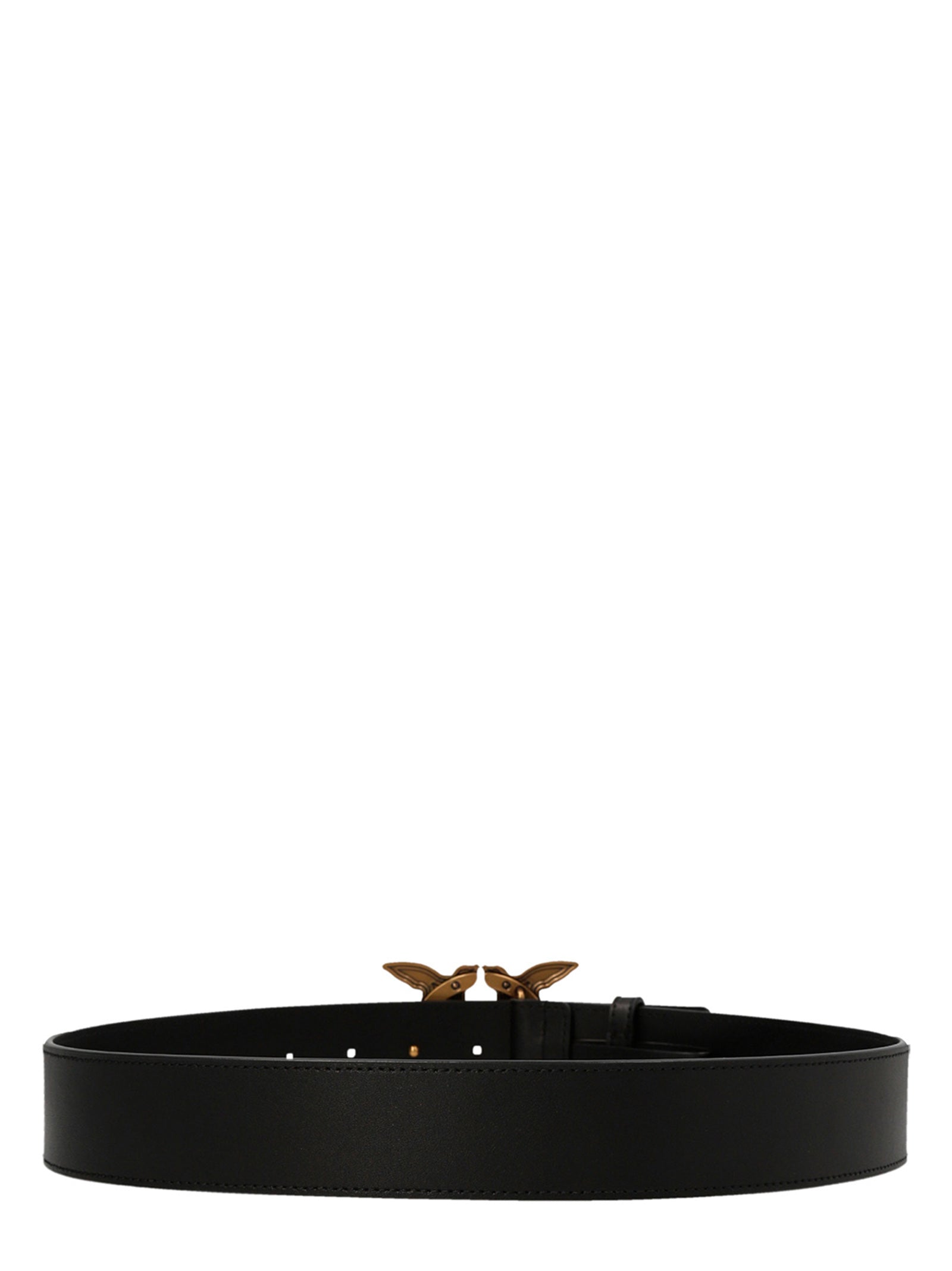 Pinko Pinko Love Berry Belt - Leather Logo Buckle